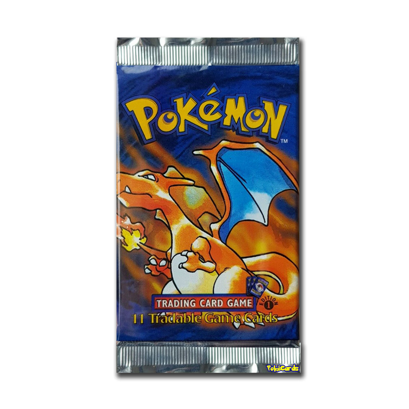 1999 Pokemon 1st Edition Base Set Booster Pack Charizard Sealed