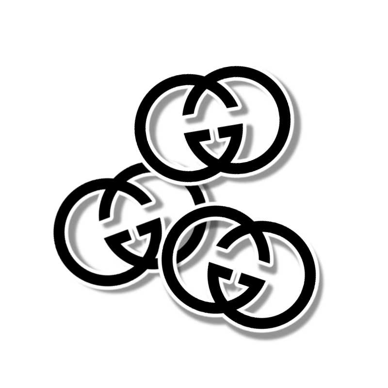 Gucci Logo Sticker