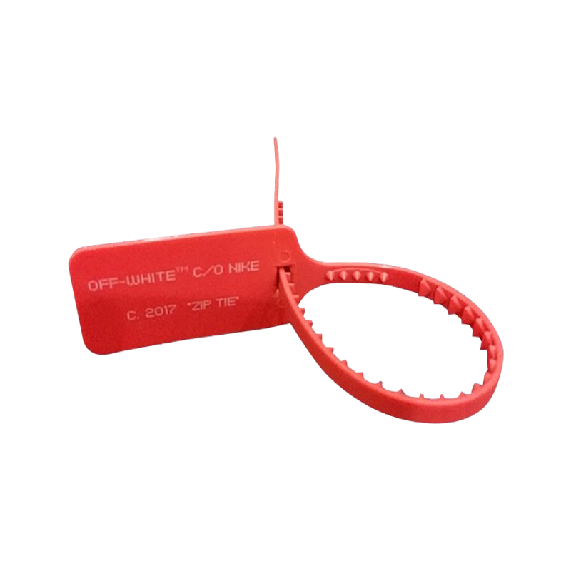 Off White Zip Tag