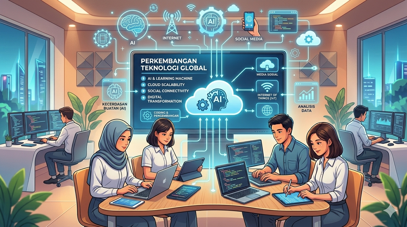 Perkembangan Teknologi Saat Ini dan Dampaknya dalam Kehidupan Sehari-hari