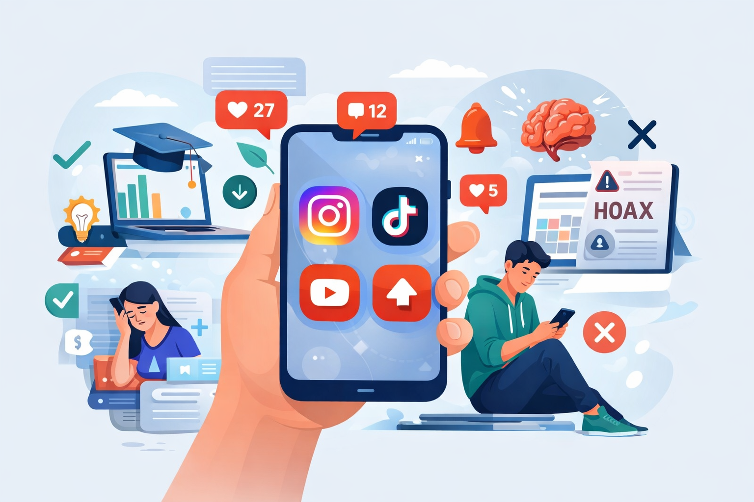 Pengaruh Media Sosial Saat Ini: Manfaat, Risiko, dan Cara Menggunakannya dengan Bijak