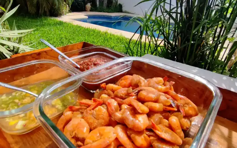 Camarones al Mojo de Ajo