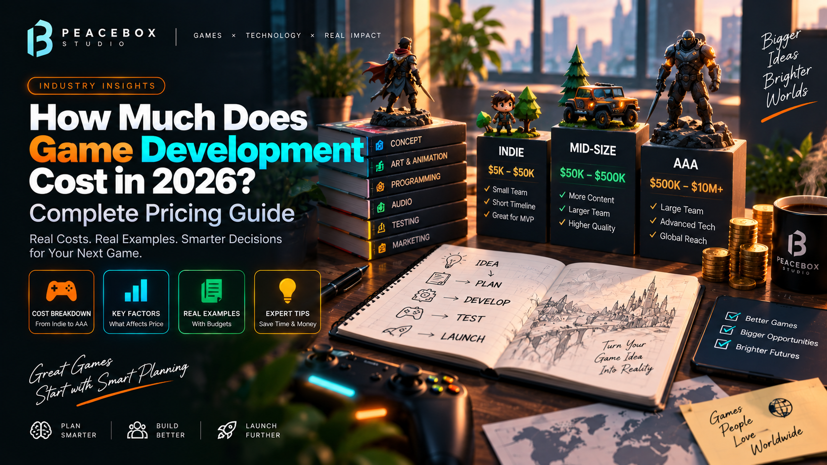 How Much Does Game Development Cost in 2026? Complete Pricing Guide