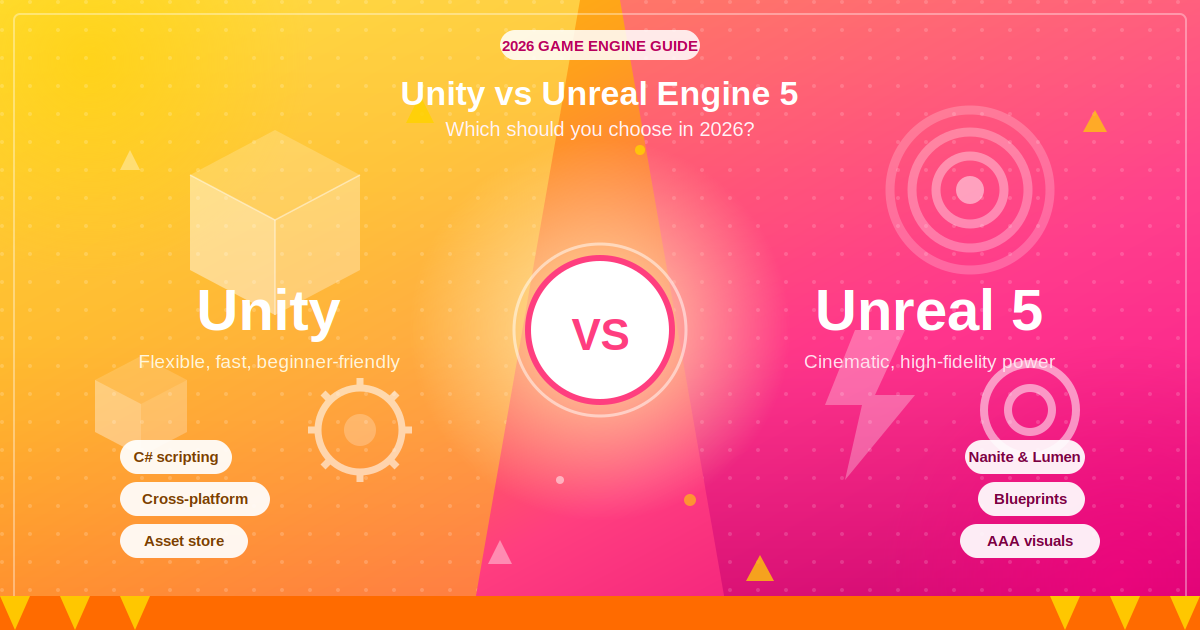 Unity vs Unreal Engine 5: Which Should You Choose in 2026?