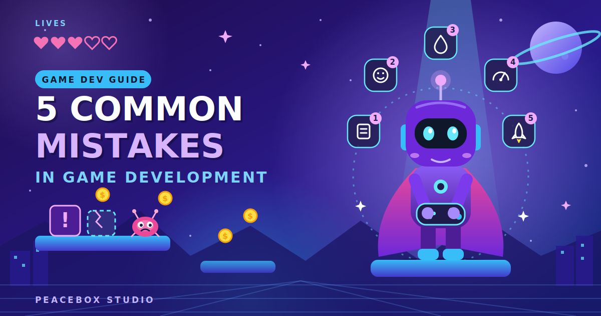 5 Common Mistakes in Game Development