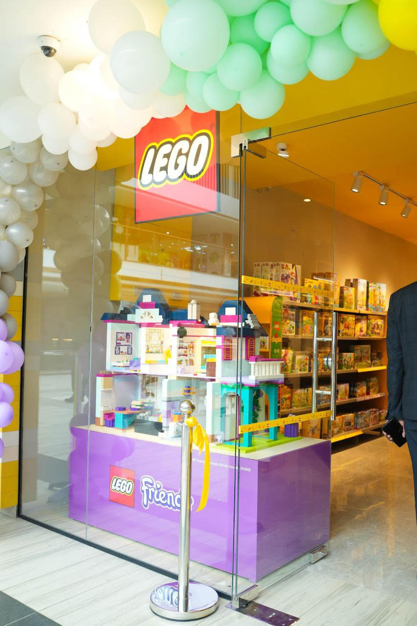 Happy LEGO builder