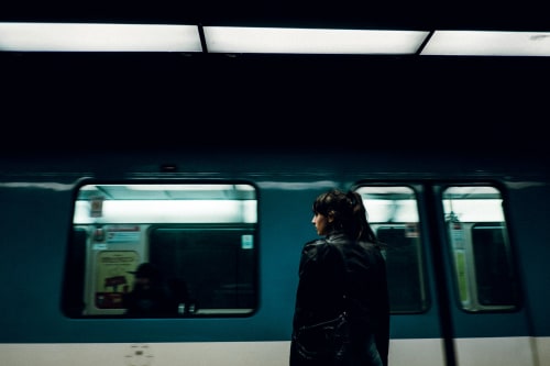 Accès au métro de Montréal