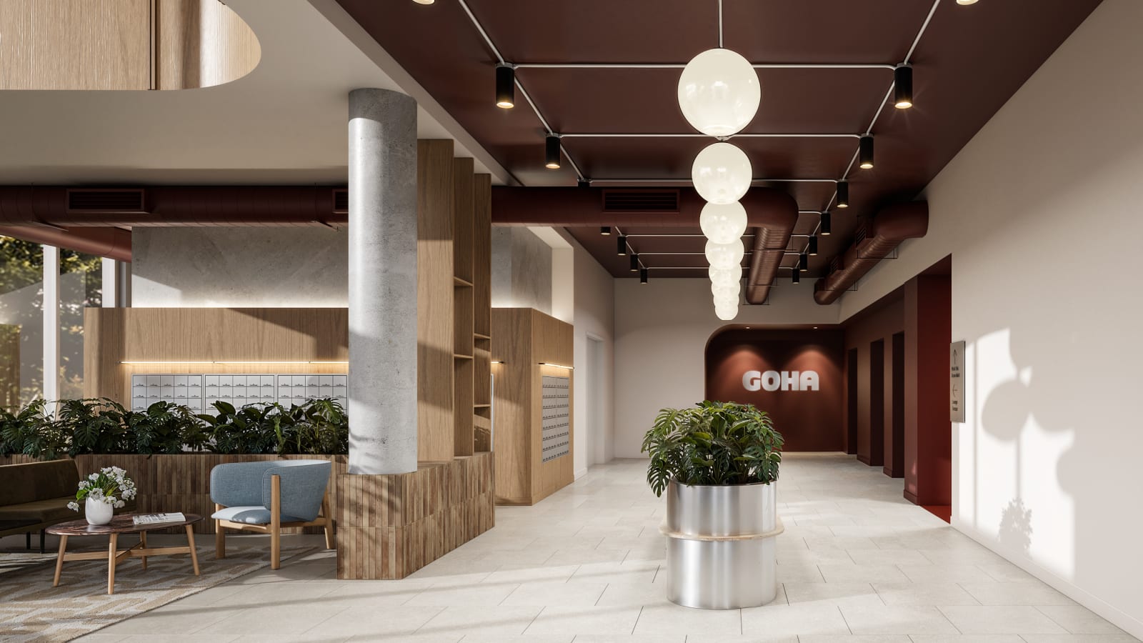 Hall d'entrée Goha
