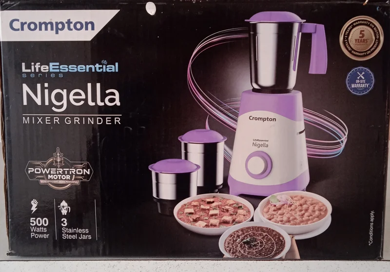 Crompton nigella mixer grinder 