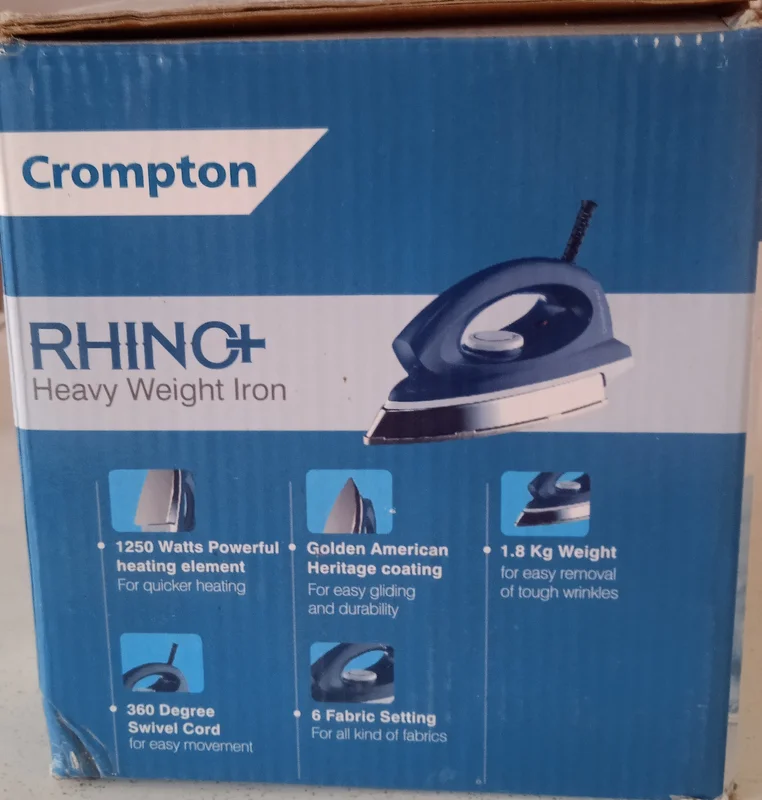 Crompton rhino heavy weight iron