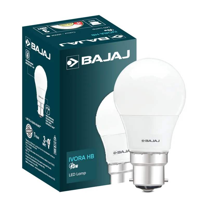 Bajaj Ivora HB 3W LED Lamp. 