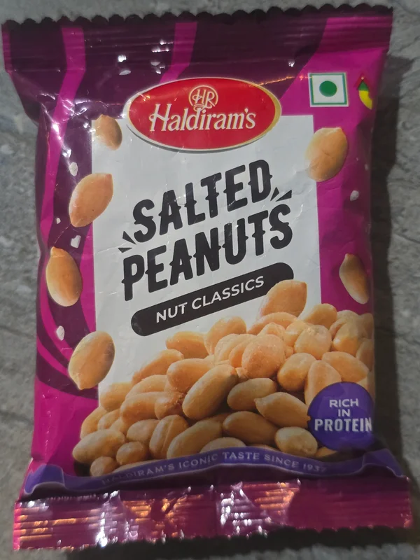 Haldiram's Salted Peanuts. 