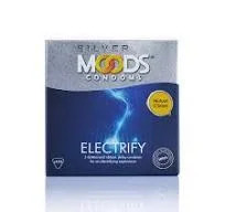 Moods Silver Electrify Condoms