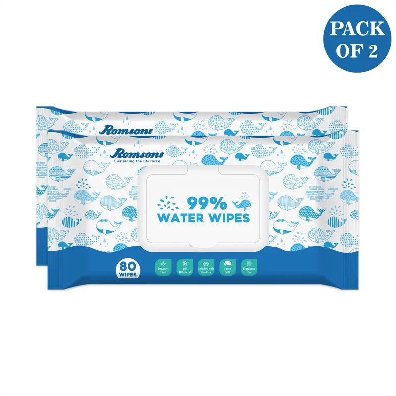 99% Water Wipes 