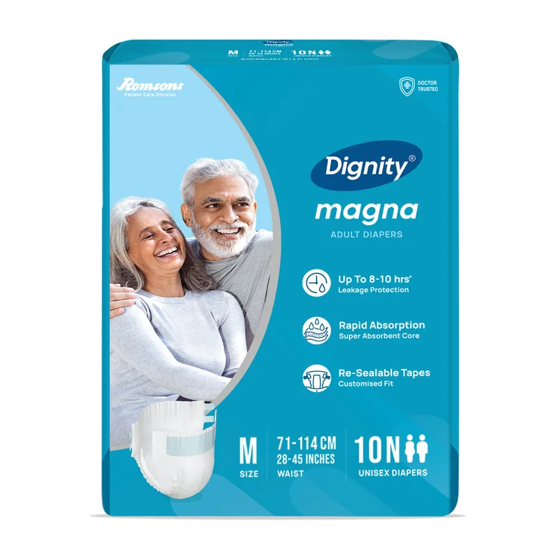 Dignity Magna Adult Diapers (10 Pcs)