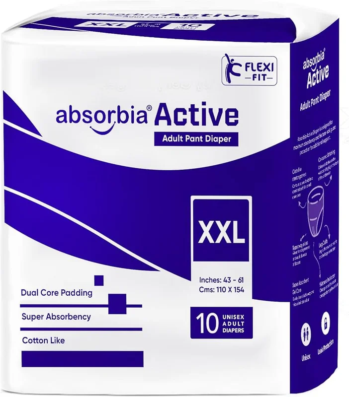 Absorbia Active Adults Diaper Pants 