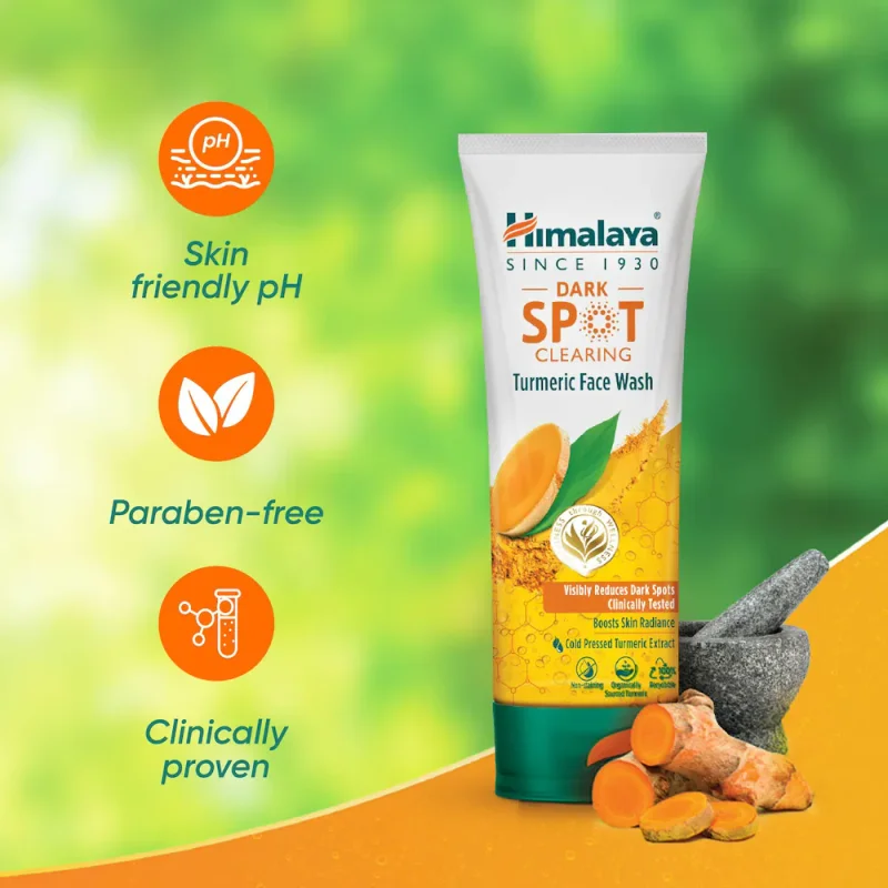 Himalya Turmeric Facewash 