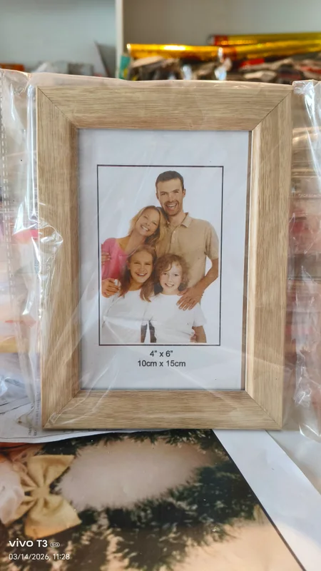 Natural Wood Photo Frame (4×6 Inc