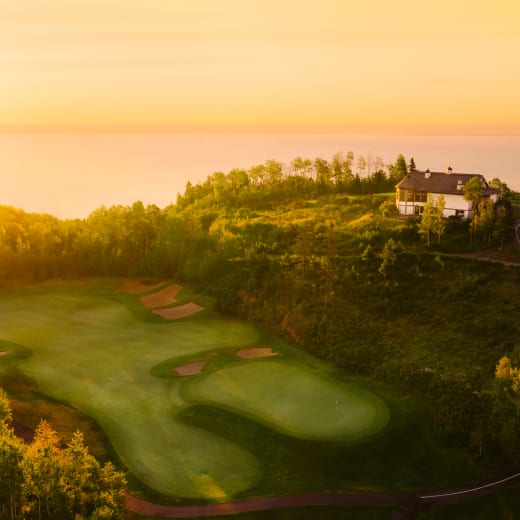 Golf vacation in Charlevoix