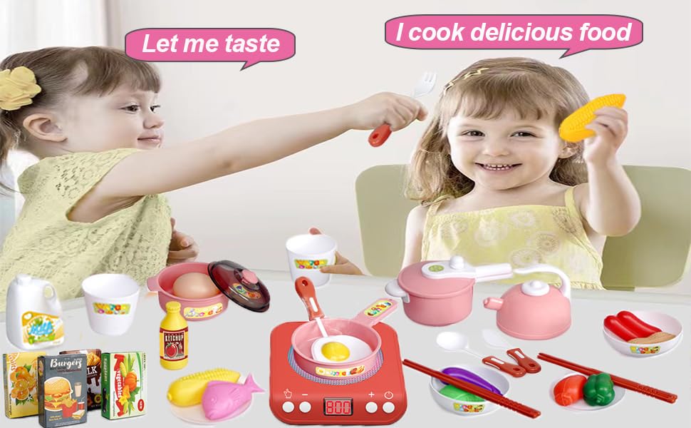 Mini Kitchen Set With Electric Furnace And Stainless Steel Supplies Real  Food Cooking Tools Hands On Workshop For Kids Play House Toys And Gifts  230621 From Bian08, $42.12