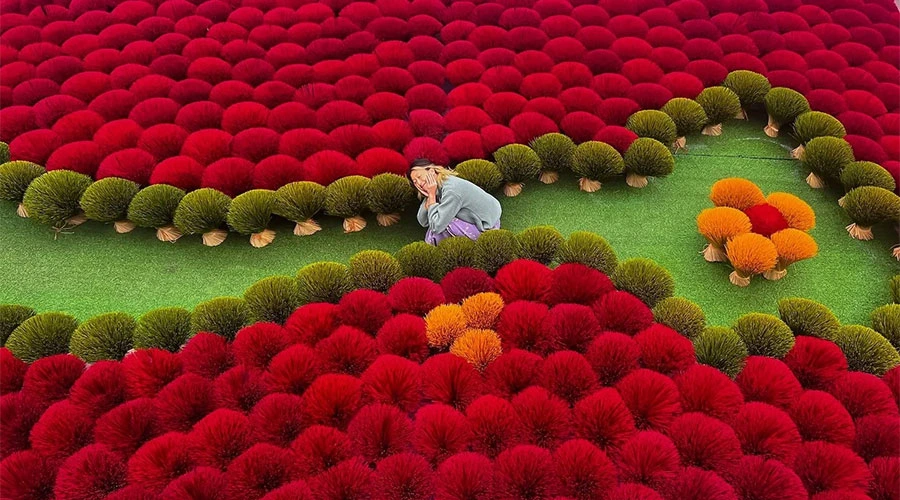 Quang Phu Cau or Incense Stick Village