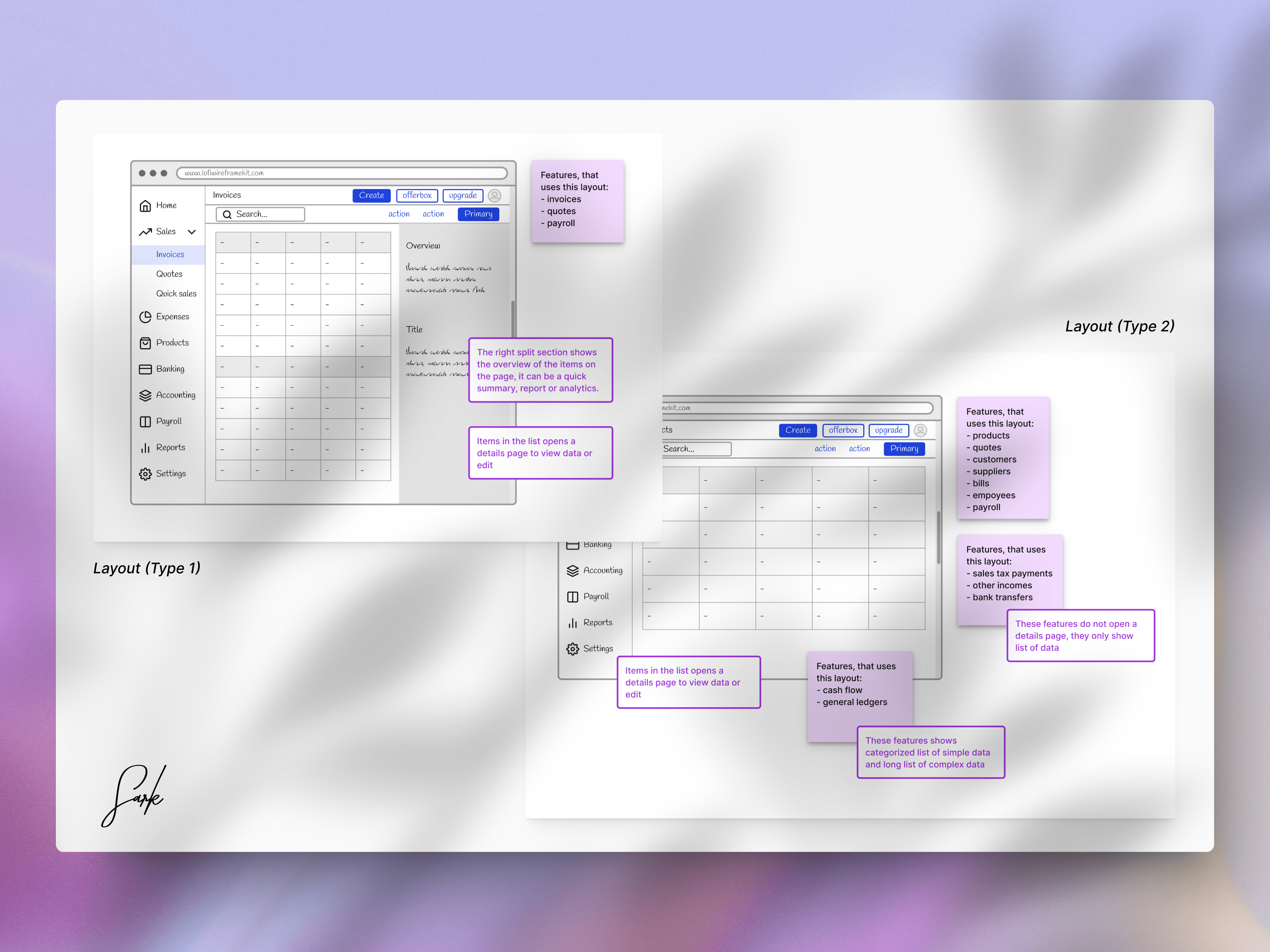 Wireframe 1