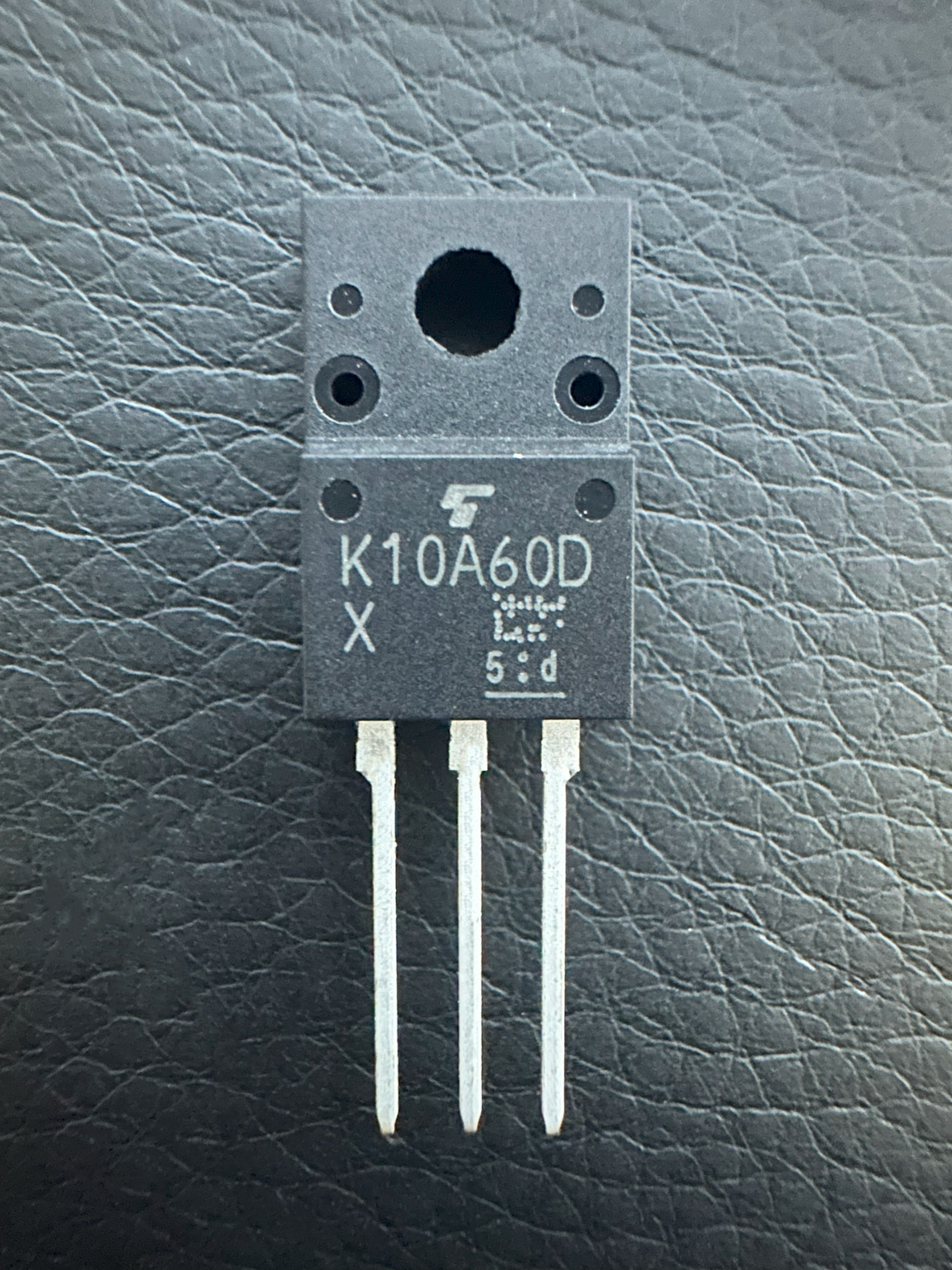 5Pcs TK10A60D TOSHIBA N-Ch Power MOSFET 600V 10A 750mΩ 45W TO