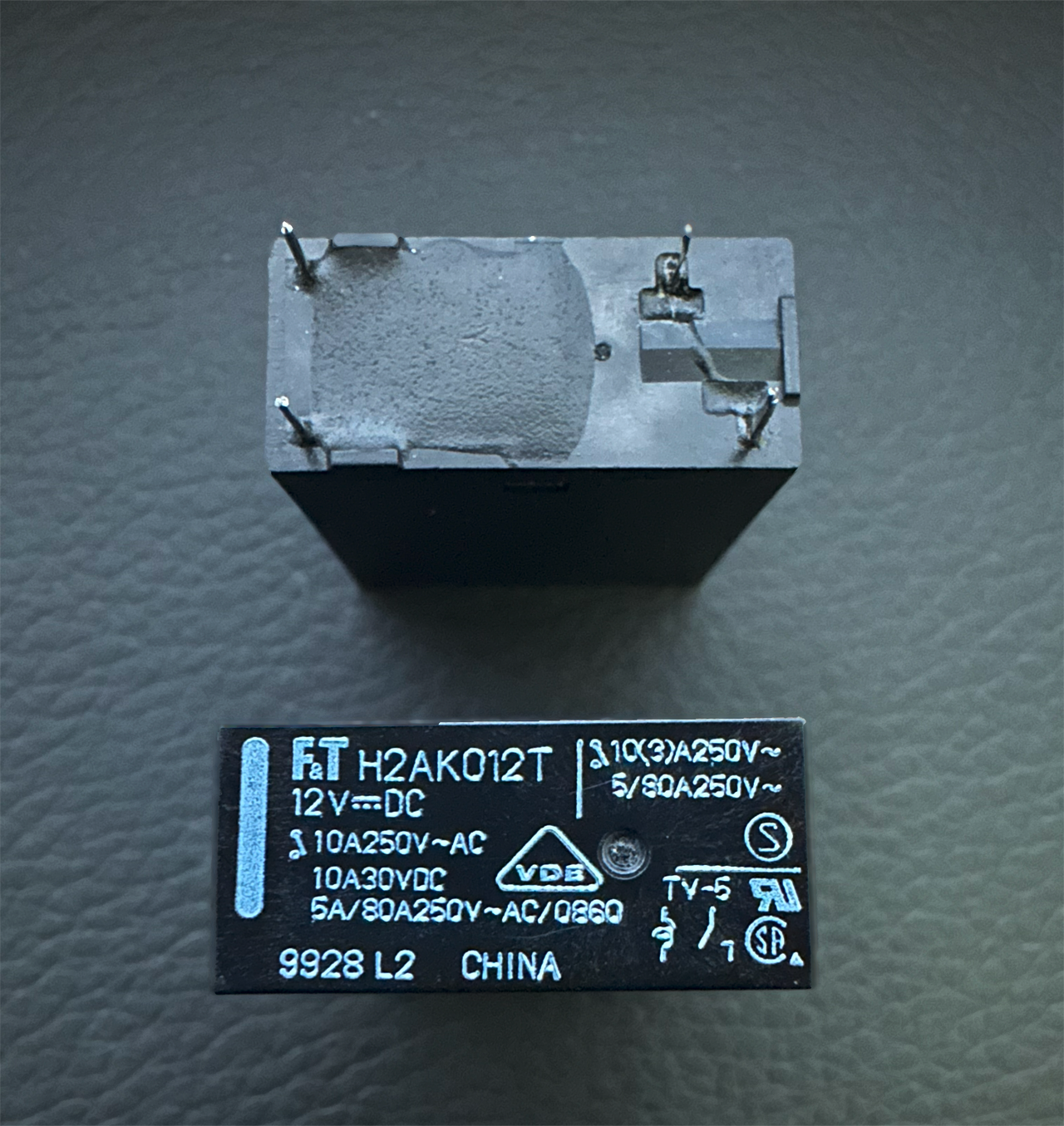 FTR-F3AA012E-HA Fujitsu Relais Relay SPST 12VDC 5A 720R NEW [2 Pcs