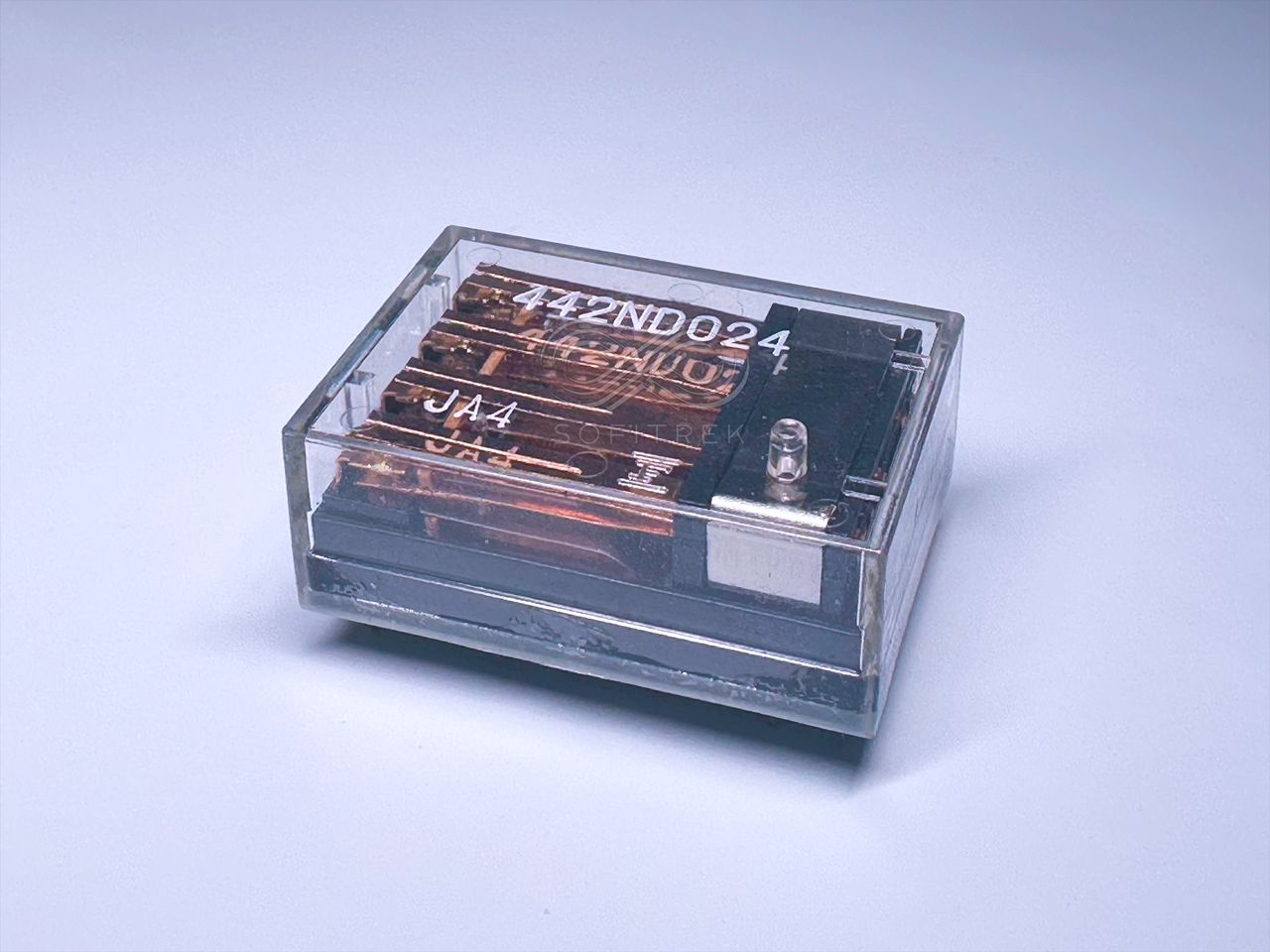 Relé Miniatura 24V Fluxus JQC 3FF S Z   Eletropeças