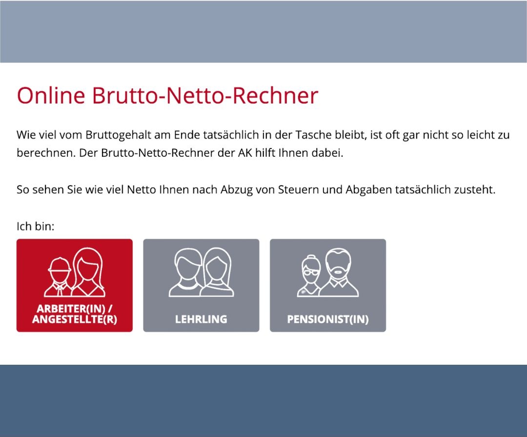 AK Brutto-Netto Rechner