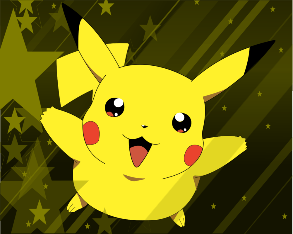 Floating Pikachu
