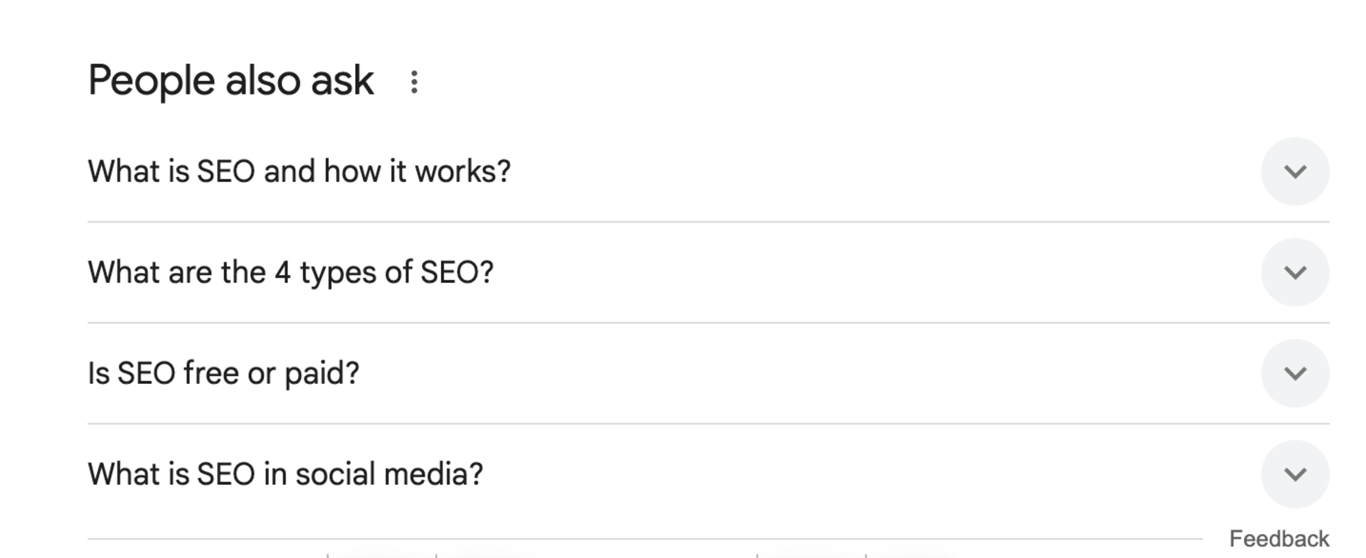 frequently asked question