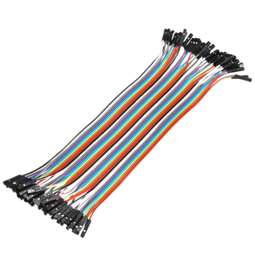 FEMALE -FEMALE JUMPER WIRE 40PCS DUPONT