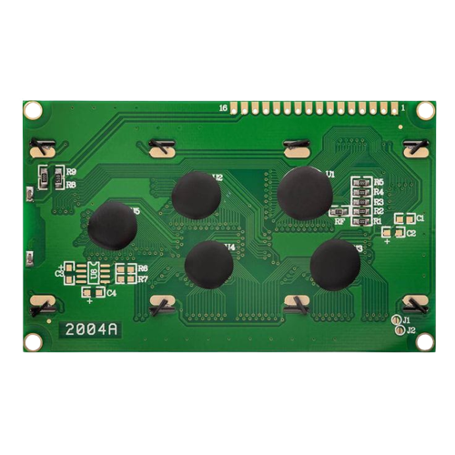 LCD 2004 YELLOW SERIAL BACKLIGHT WITHOUT i2C