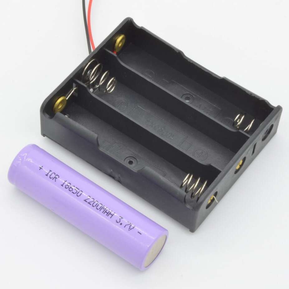 18650 Lithium Cell Battery Holder Tray 3 Cells