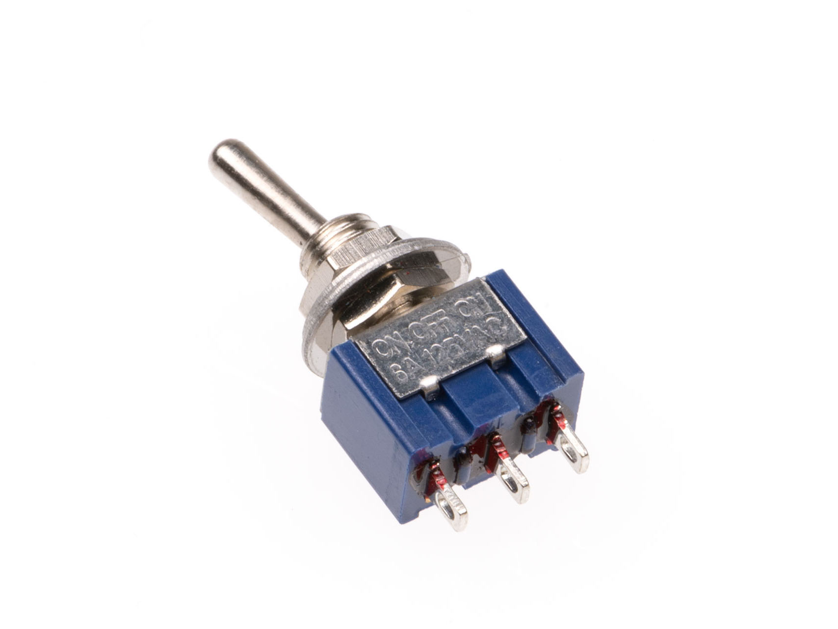 Toggle Switch 3 pin ON-OFF-ON (6A-125VAC) 