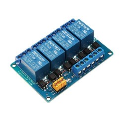5V 4 Channel Low Active Relay 