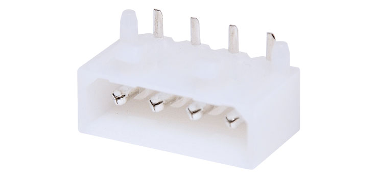 JST 5.08mm 4 Pin Connector White