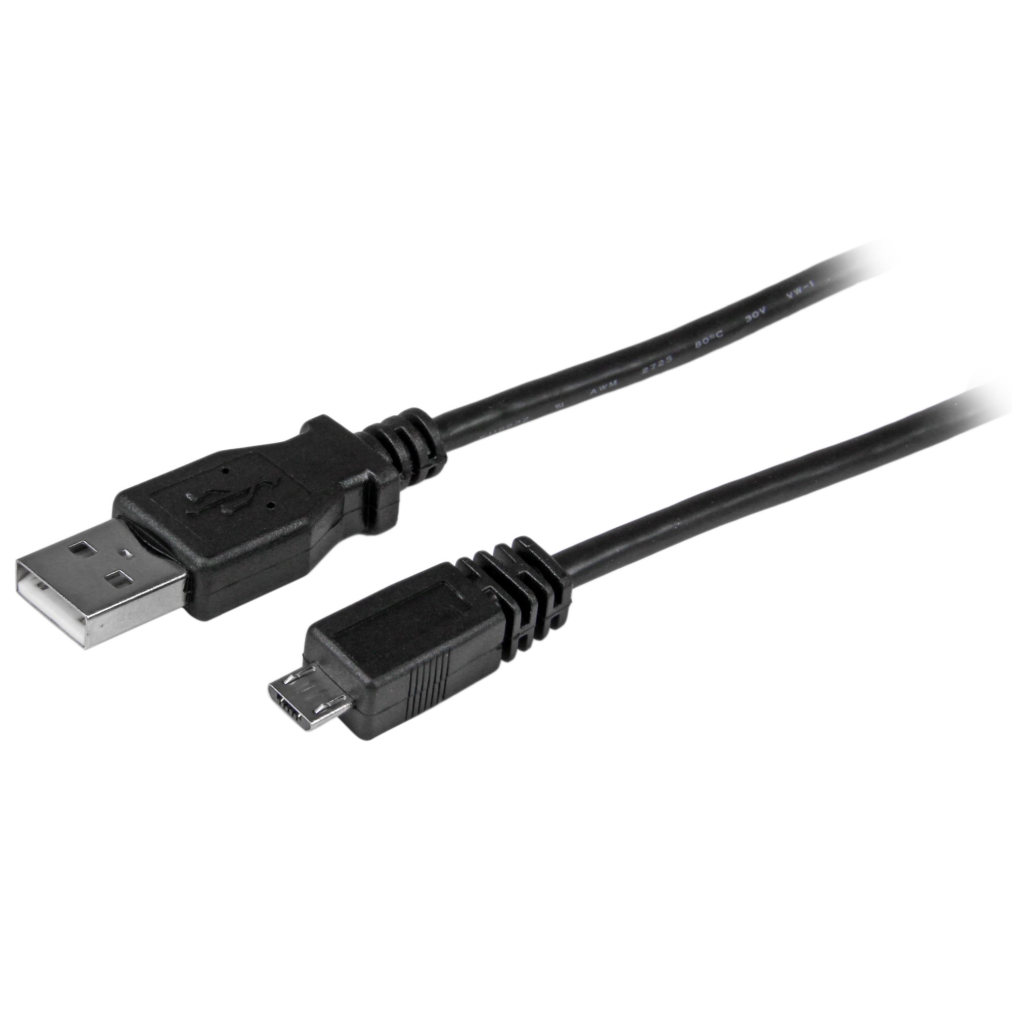 Type B- Micro B USB Cables Charging and Data