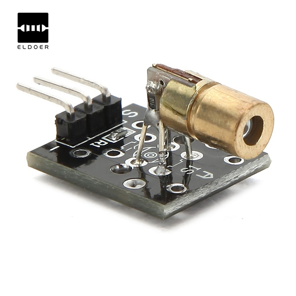 KY-008 3pin 650nm Red Laser Transmitter Dot Diode Copper Head Module for arduino DIY Kit