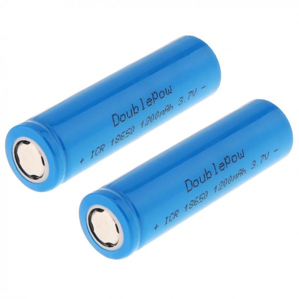 Lithium Ion Cylindrical Battery 3.7V - 18650 Cell 2600mAh Li-Ion