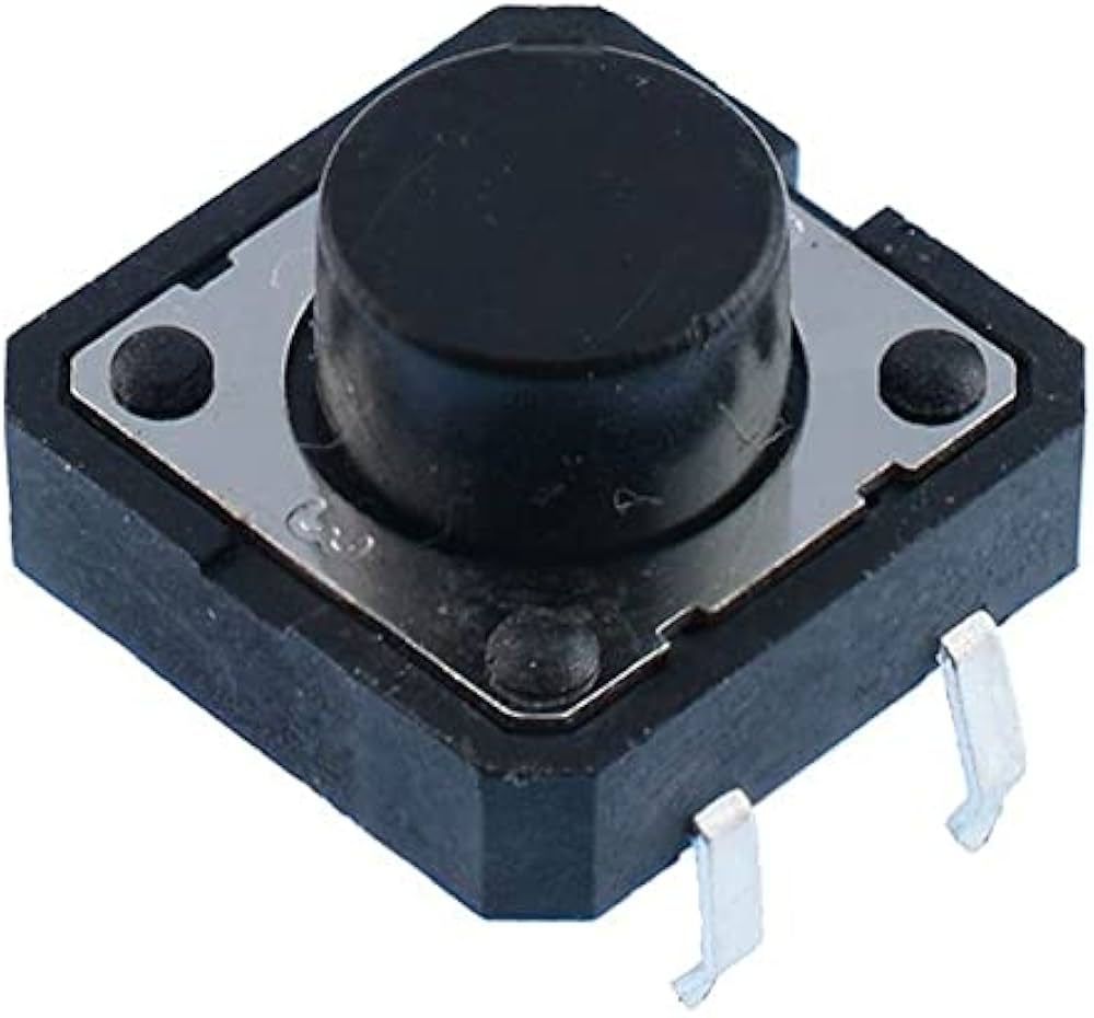 12x12x7mm Tactile 4 Pin Push Button Switch 