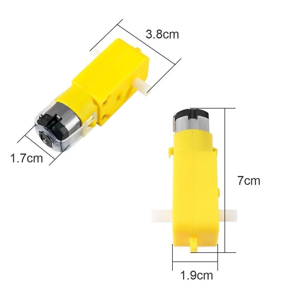 Robot Smart Car DC motor DIY 3- 6V Grade A