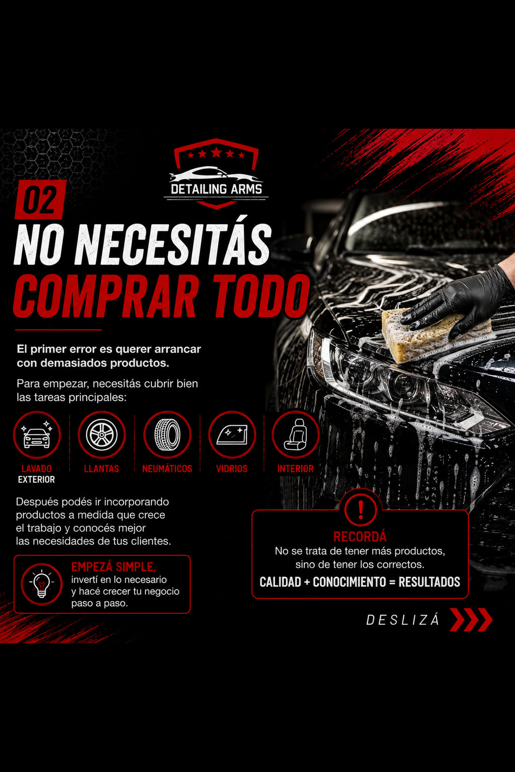 QUERES ARRANCAR UN LAVADERO? — placa 2 de 7