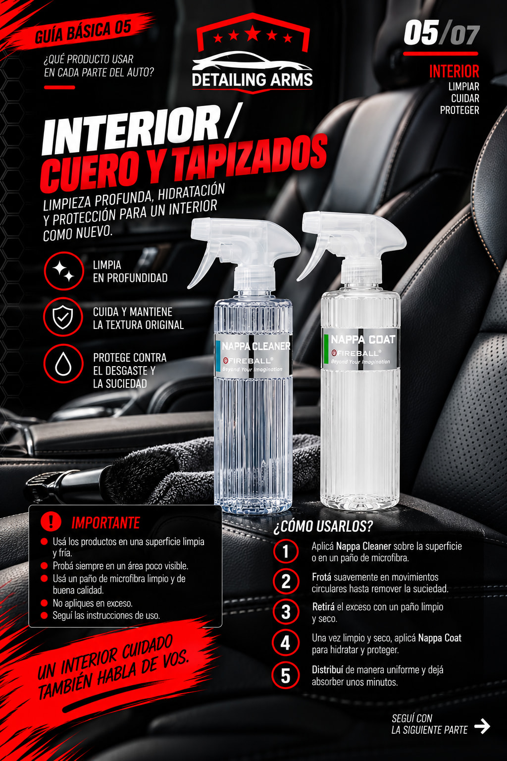 QUE PRODUCTO USAR EN CADA PARTE DEL AUTO? — placa 6 de 7