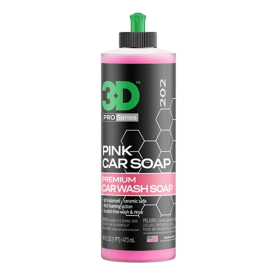PINK CAR SOAP