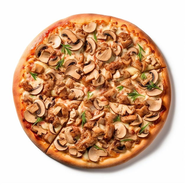 Mushroom Pizza