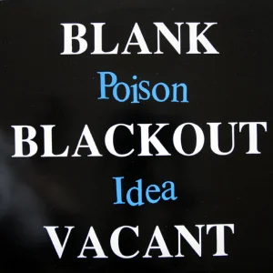 Blank, Blackout, Vacant cover art