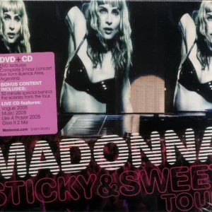 Sticky & Sweet Tour cover art