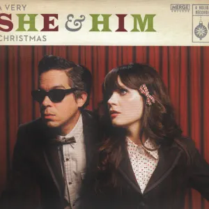 A Very She & Him Christmas cover art